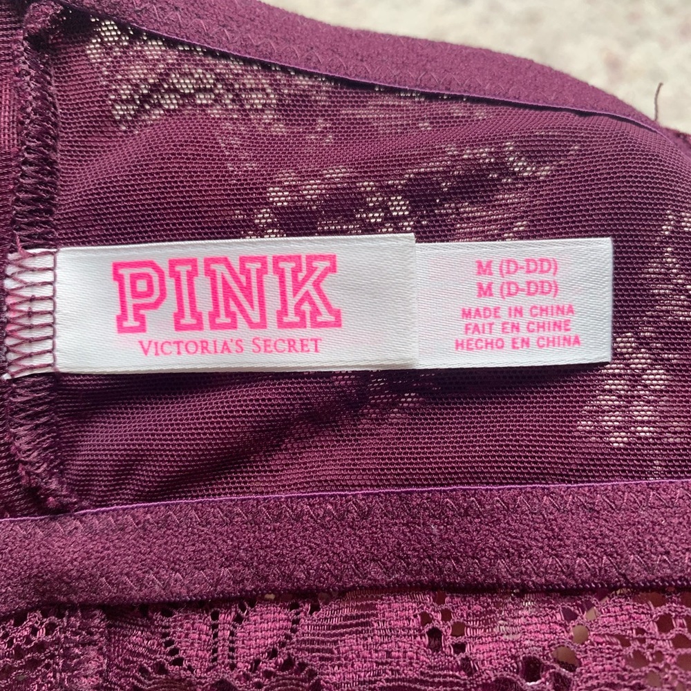 PINK lace push-up bralette - Picture 6 of 6